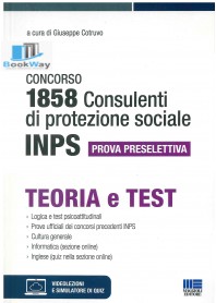 1858 inps consulenti di protezione sociale teoria e test