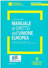 manuale di diritto dell'unione europea