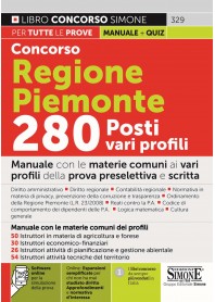 Concorso Regione Piemonte 280 Posti Vari Profili