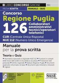 Concorso Regione Puglia 126 Collaboratori Amministrativi Tecnici/Operatori Telefonici
