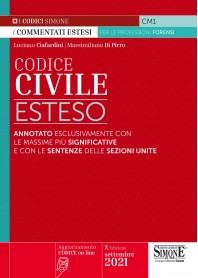 Codice Codice Civile Esteso di Ciafardini, Di Pirro