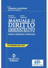 manuale di diritto amministrativo 2021-2022. manuale  superiore