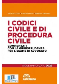 codici civile e di procedura civile commentati con lagiurisprudenza per l'esame di avvocato 2022