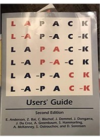 Lapack Users' Guide di Bai, Bischof, Demmel, Anderson, Dongarra