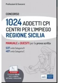 Concorso 1024 Addetti Centri per l'Impiego Regione Sicilia