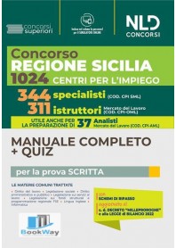 1024 centri per l'impiego  regione sicilia. manuale + quiz