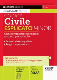 Codice Civile Esplicato Minor