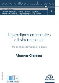 paradigma ermeneutico e il sistema penale (il)