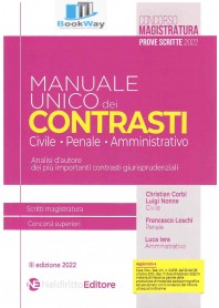 manuale unico contrasti. civile - penale - amministrativo 2022