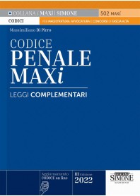 Codice Penale Maxi e Leggi Complementari di Di Pirro