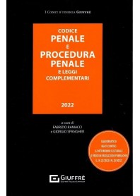 Codice Penale e Procedura Penale Udienza 2022 di Ramacci Spangher 9788828842590