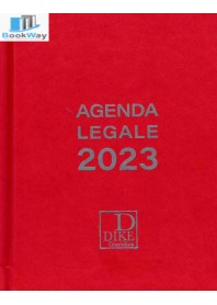 agenda legale 2023 - rossa