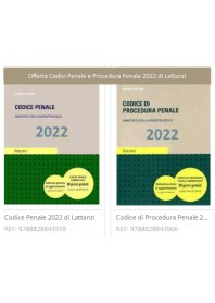 Offerta Codici Penale e Procedura Penale 2022 di Lattanzi
