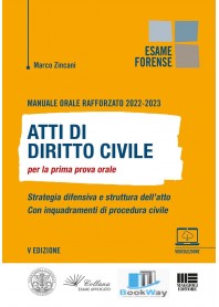 atti di diritto civile. manuale rafforzato 2022-2023