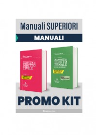 Kit 2 Manuali Superiori Civile + Penale 2022-2023 9791254703120