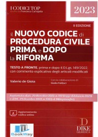 nuovo codice di procedura civile prima e dopo la riforma 2023