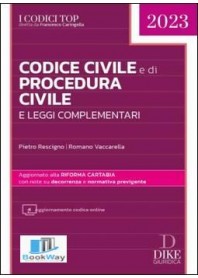 codice civile e di procedura civile 2023