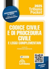 CODICE CIVILE E DI PROCEDURA CIVILE E LEGGI COMPLEMENTARI. CON APP TRIBUNACODICI