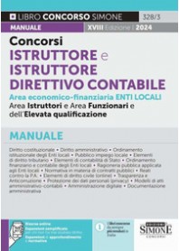 CONCORSO ISTRUTTORE E ISTRUTTORE DIRETTIVO CONTABILE MANUALE